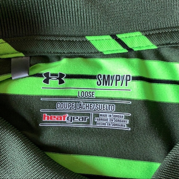 Under Armour collared golf loose shirt small polo - Picture 5 of 10